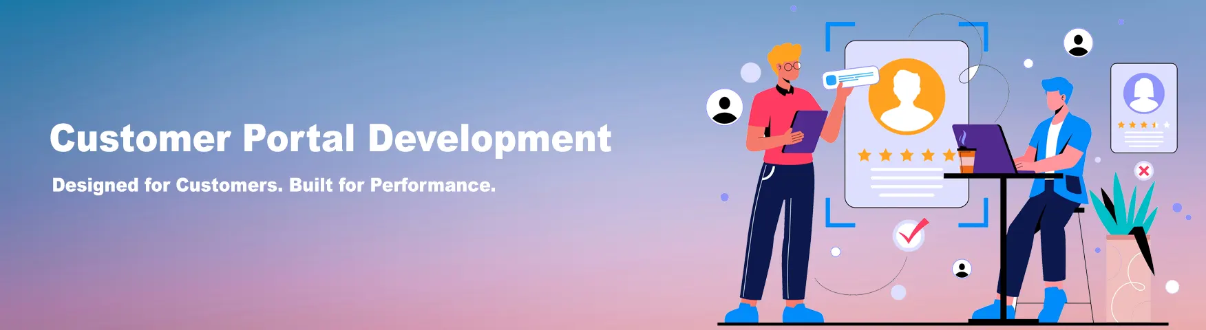 Customer Portal Development - One Touch Website