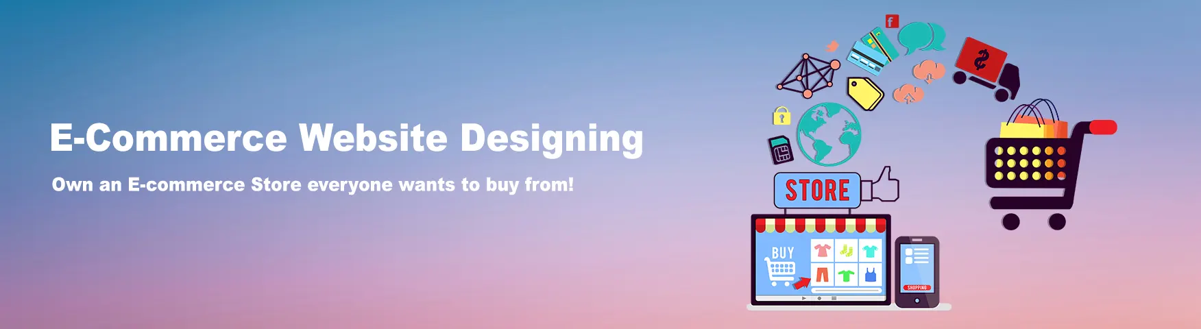 E-Commerce Web Designing - One Touch Website