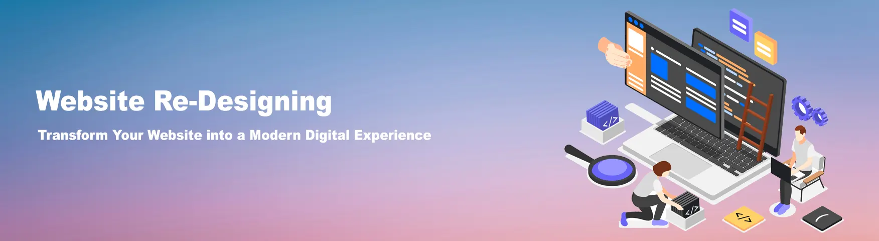  Website Re-Designing - One Touch Website